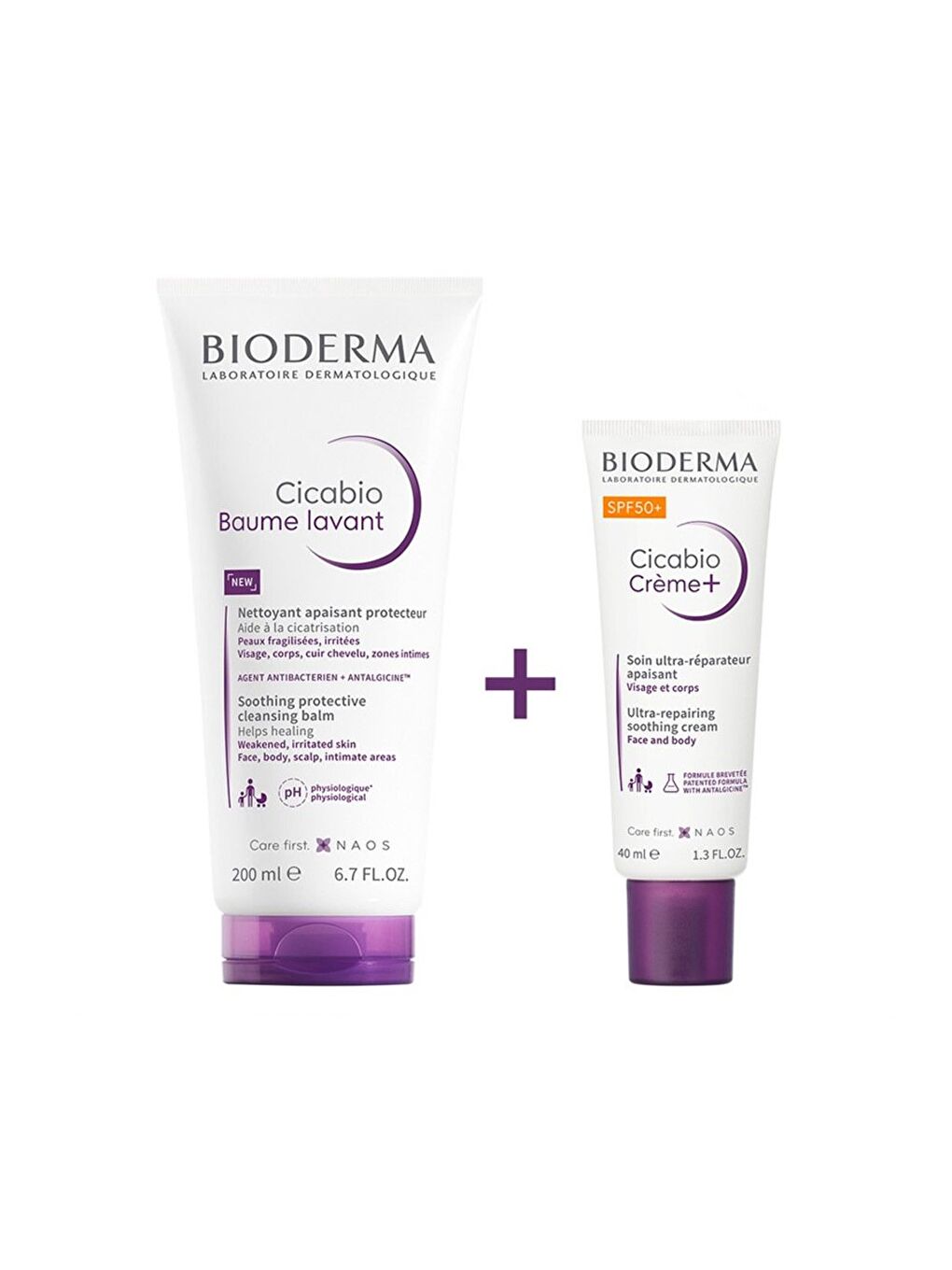 Cicabio Dövmeli Ciltler İçin Temizleyici ve Onarıcı Bakım Kiti