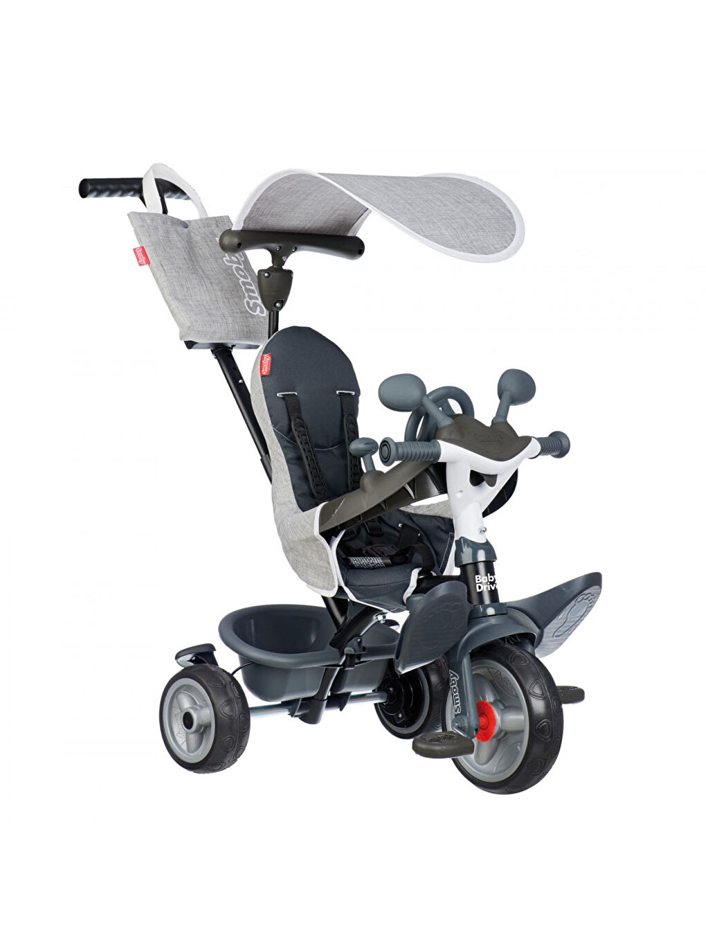 Baby Driver Gri Üç Tekerlekli Bisiklet 7600741503