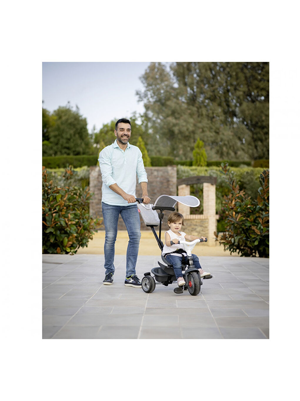 Baby Driver Gri Üç Tekerlekli Bisiklet 7600741503-4