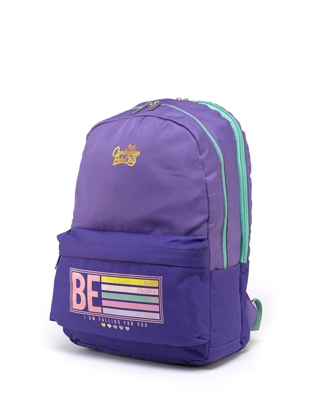 Be Happy Çift Ana Bölmeli Unisex Çocuk İlkokul Çantası-1