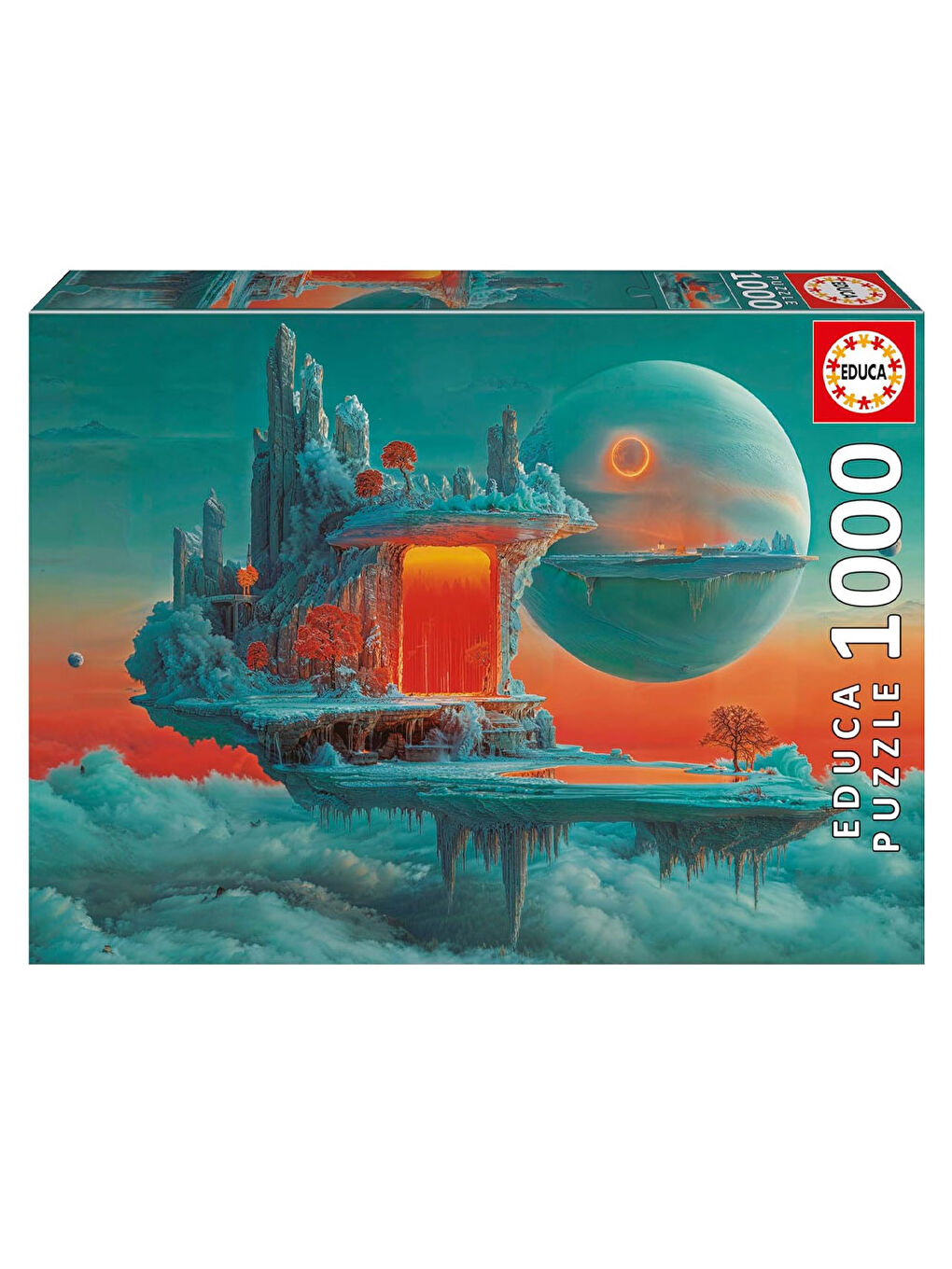 Puzzle 1000 Parça Ateş ve Buz Gezegeni 20237