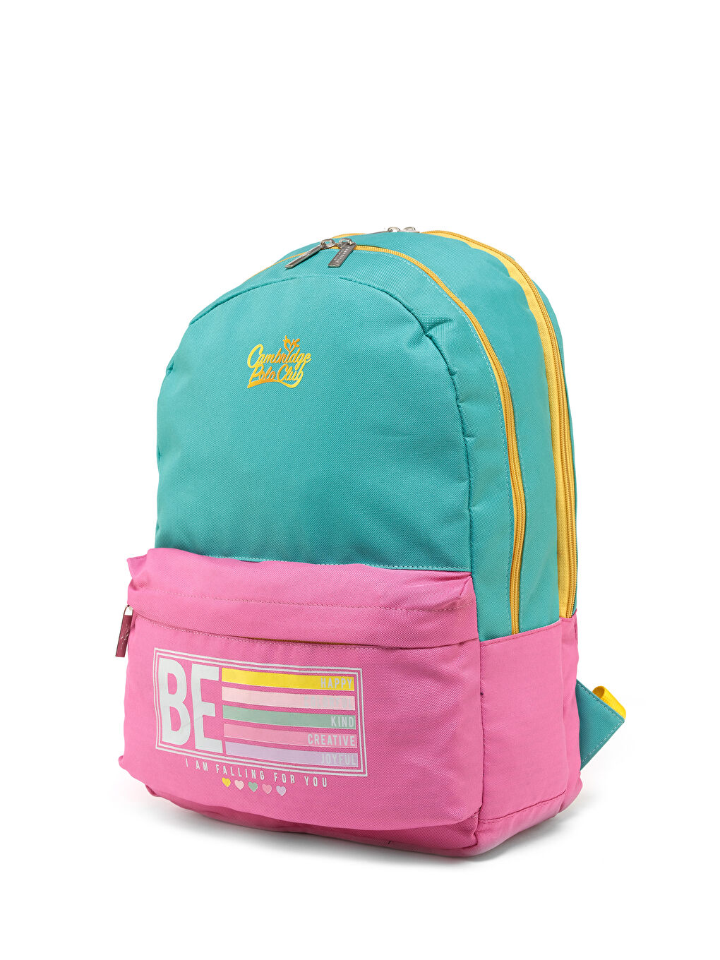 Be Happy Çift Ana Bölmeli Unisex Çocuk İlkokul Çantası-1