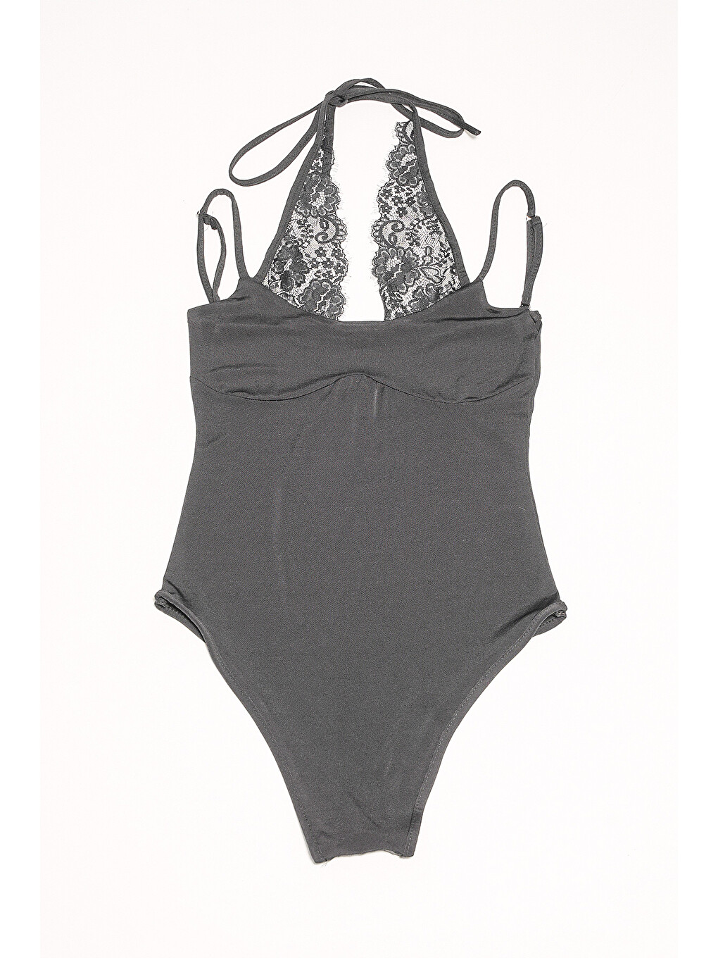 Kadın Zıbın Body 40040 - Siyah-6