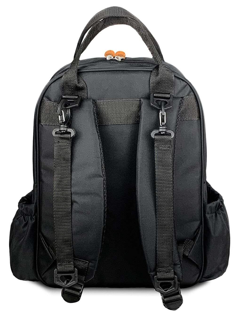 Anne Bebek Bakım Sırt Çantası - Siyah Standart-2