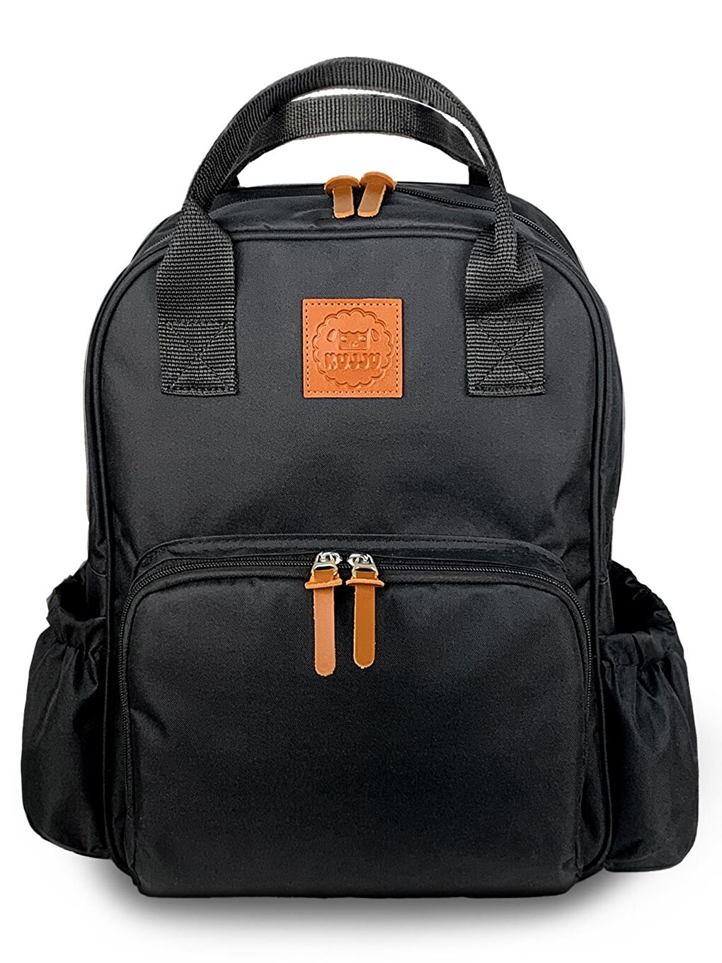 Anne Bebek Bakım Sırt Çantası - Siyah Standart-3