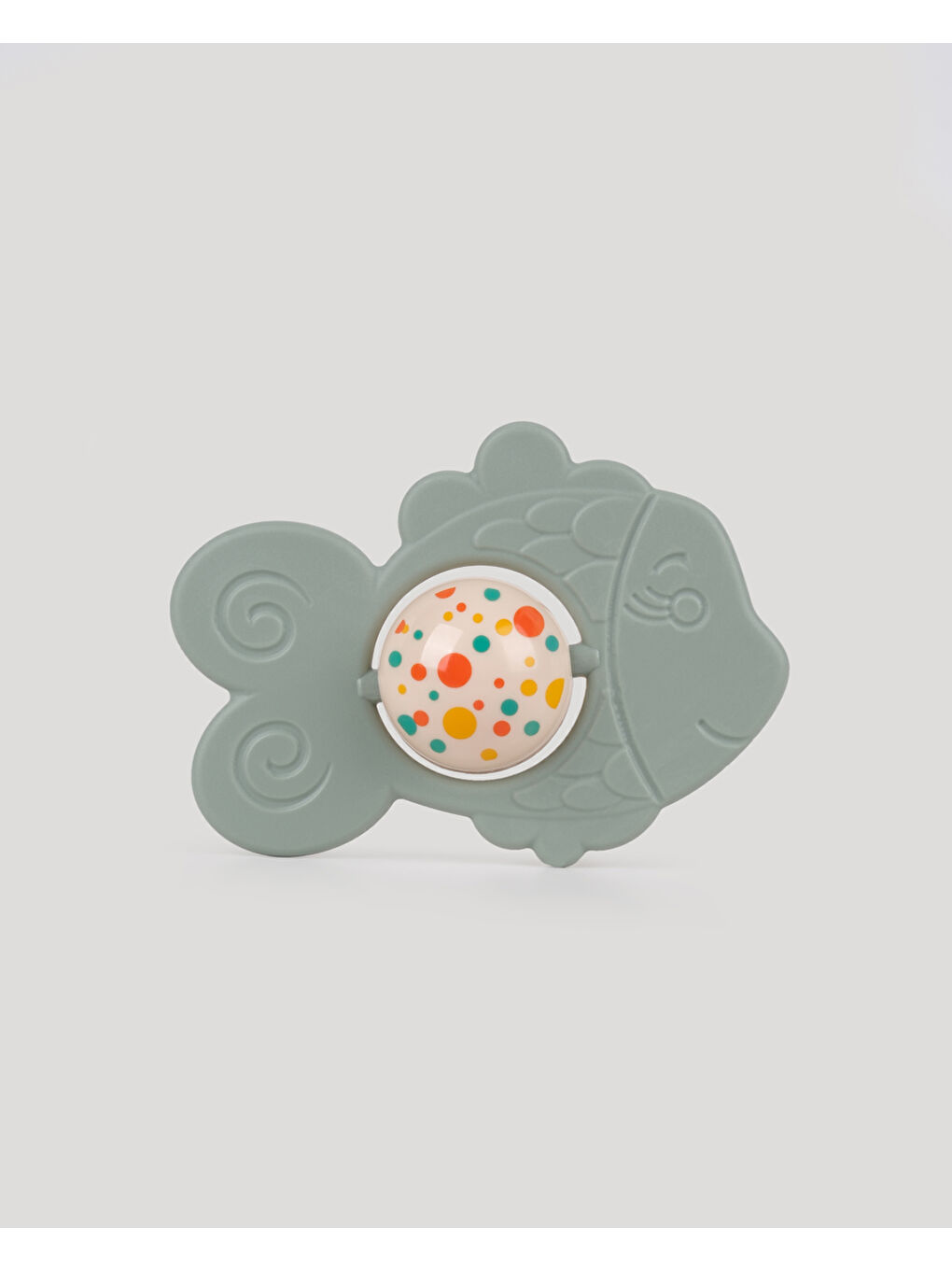 Arkadaşım Balık Diş Kaşıyıcı Çıngırak-Petrol Yeşili