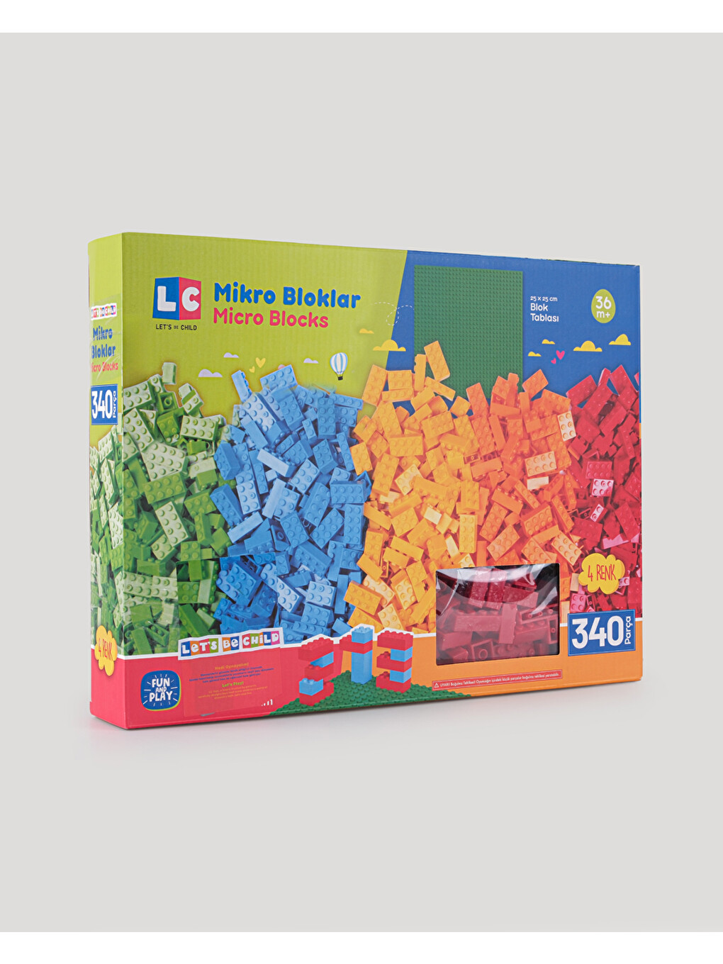 Eğitici Mikro Bloklar 340 Parça-4
