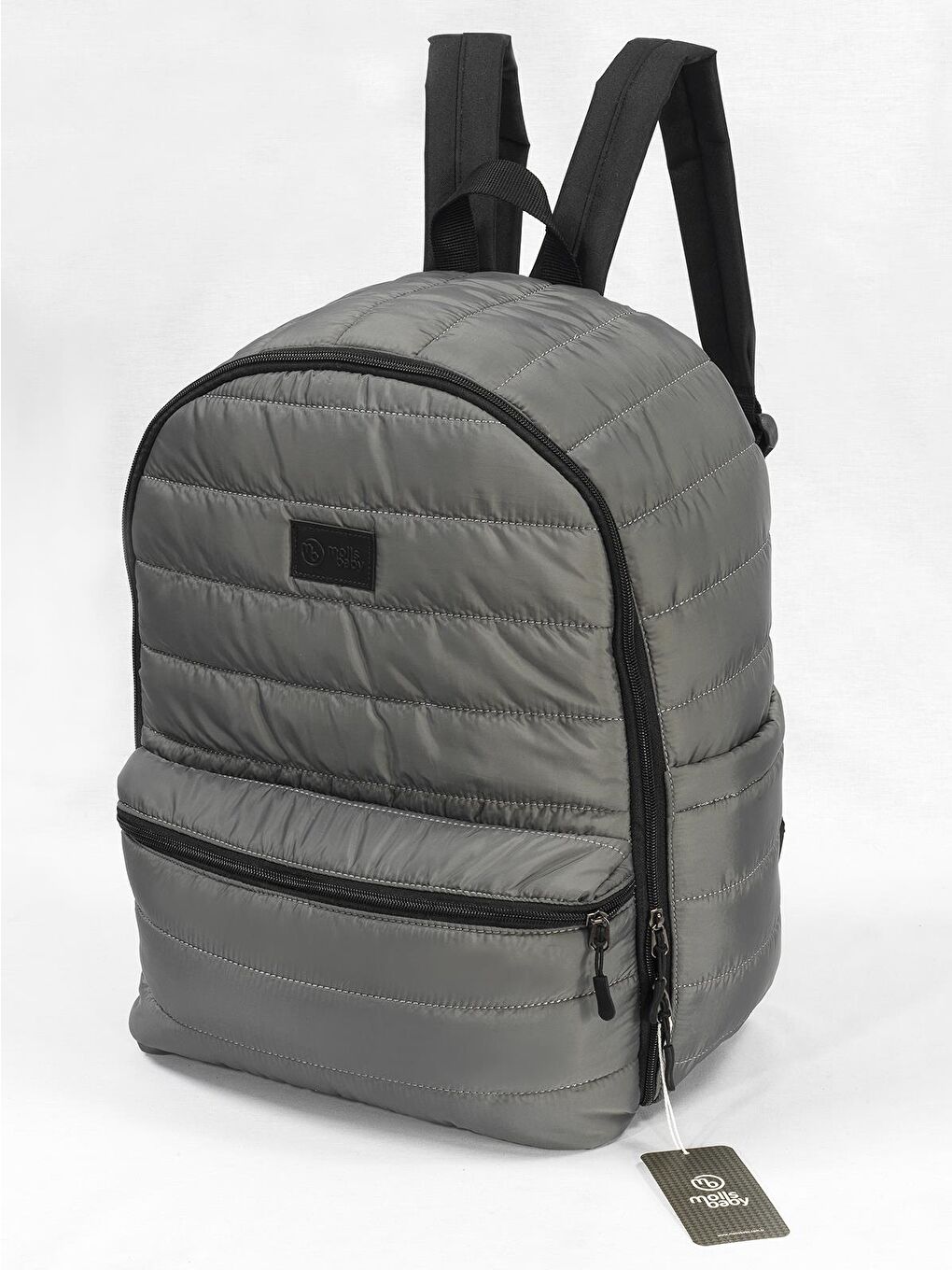 Selimiye Anne Bebek Bakım Çantası - Gri Standart-1