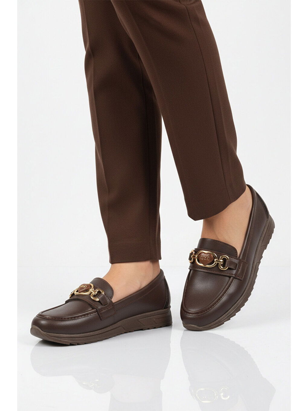 Kahverengi Kahve Hafifi Kadın Casual Ayakkabı 1102 Z-1