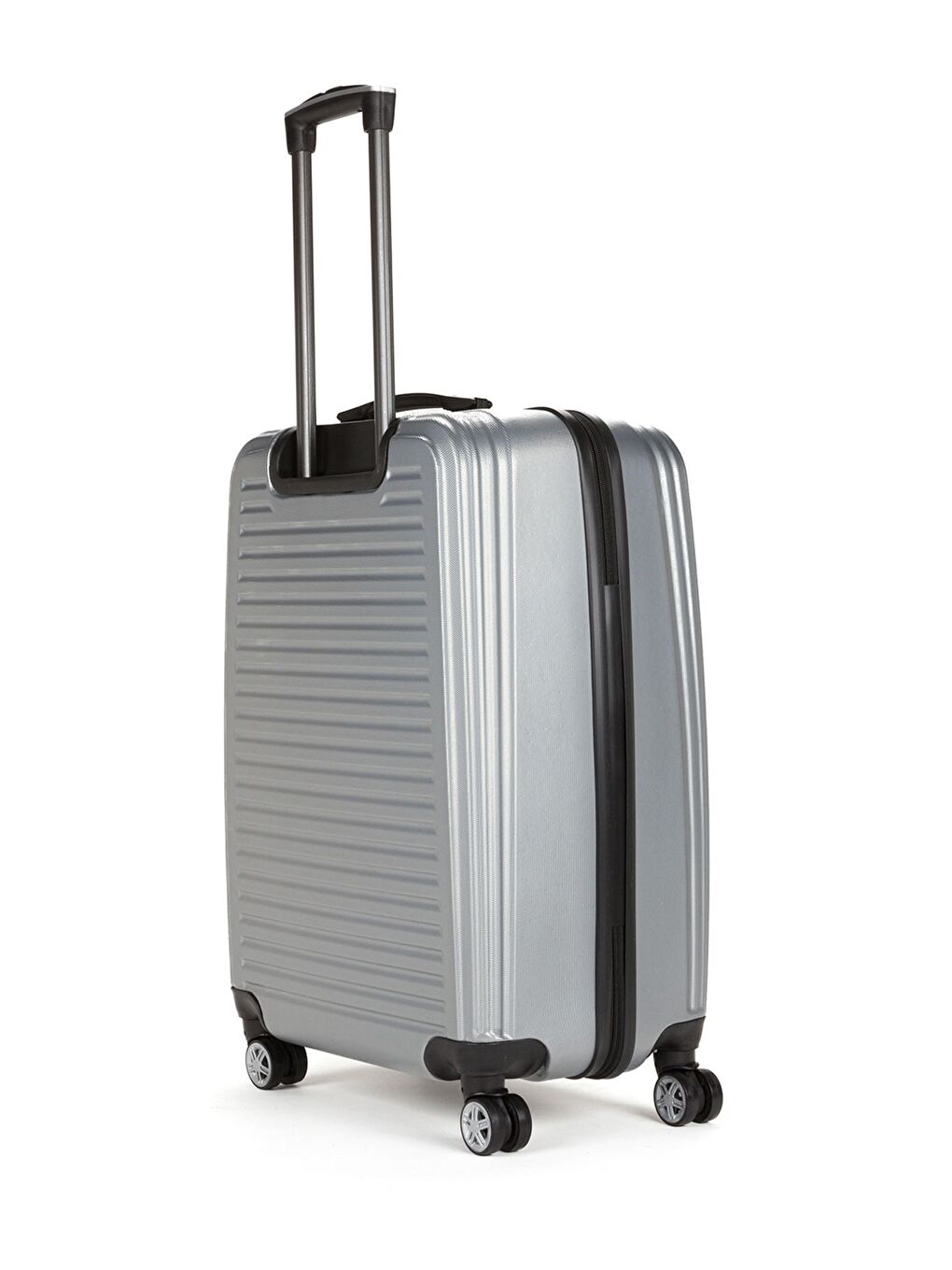 Gri ABS Unisex Kabin Orta Büyük Boy 3'lü Valiz Seti FSL126-3