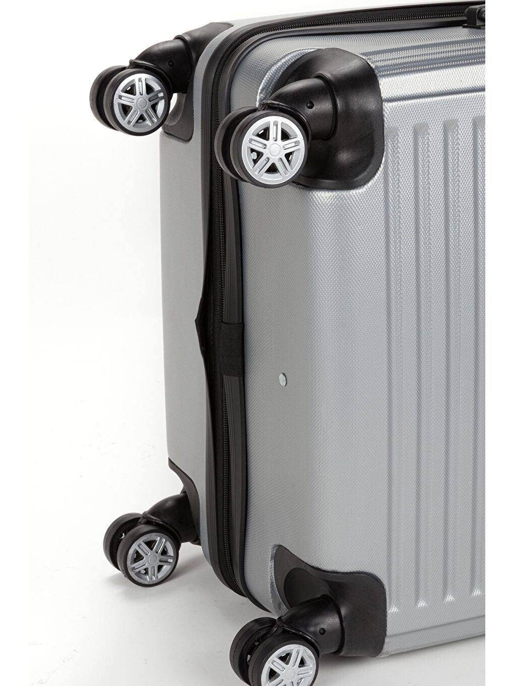 Gri ABS Unisex Kabin Orta Büyük Boy 3'lü Valiz Seti FSL126-7