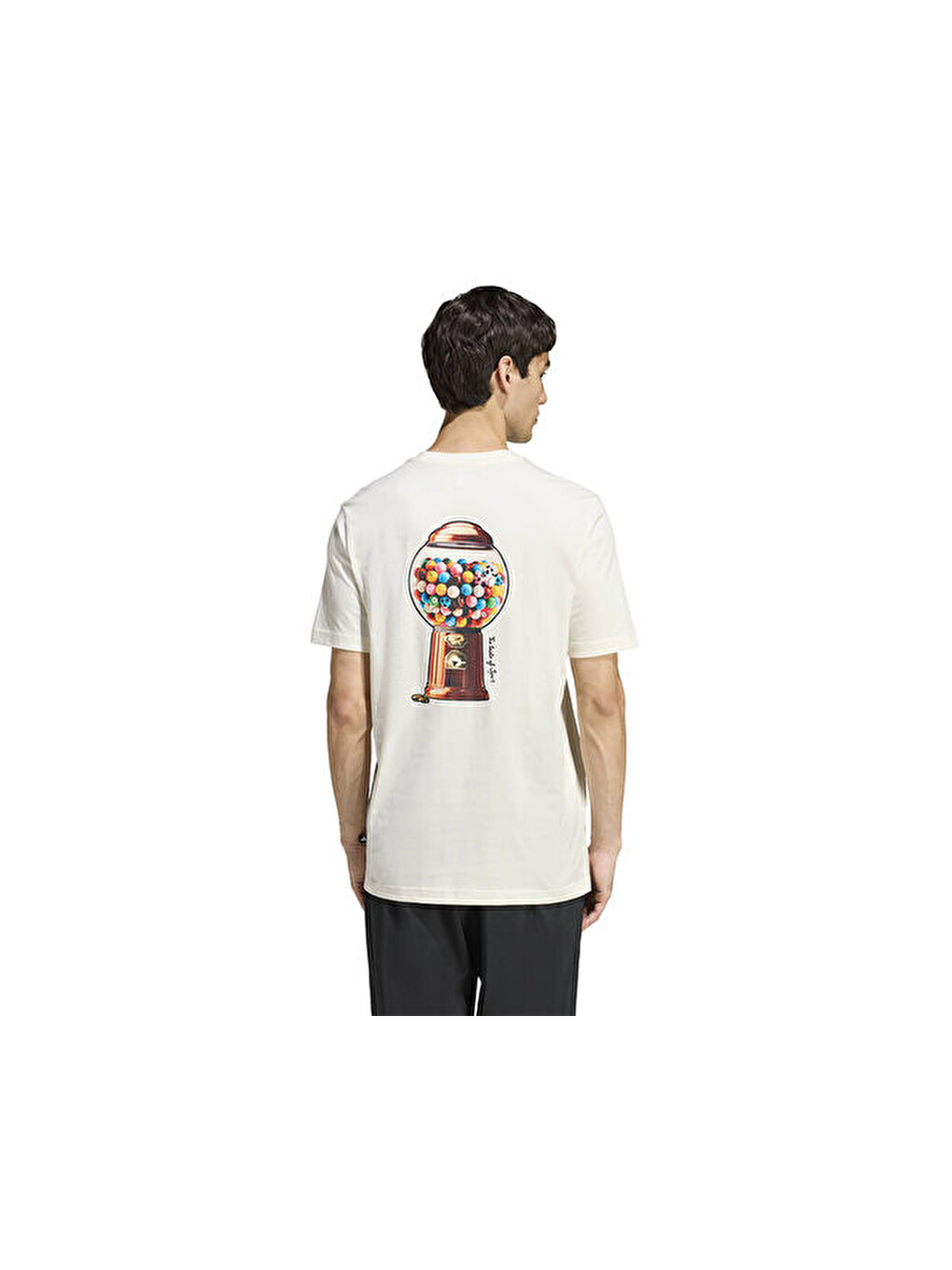 M Gum T Erkek Günlük Tişört Kd3934 Beyaz-1