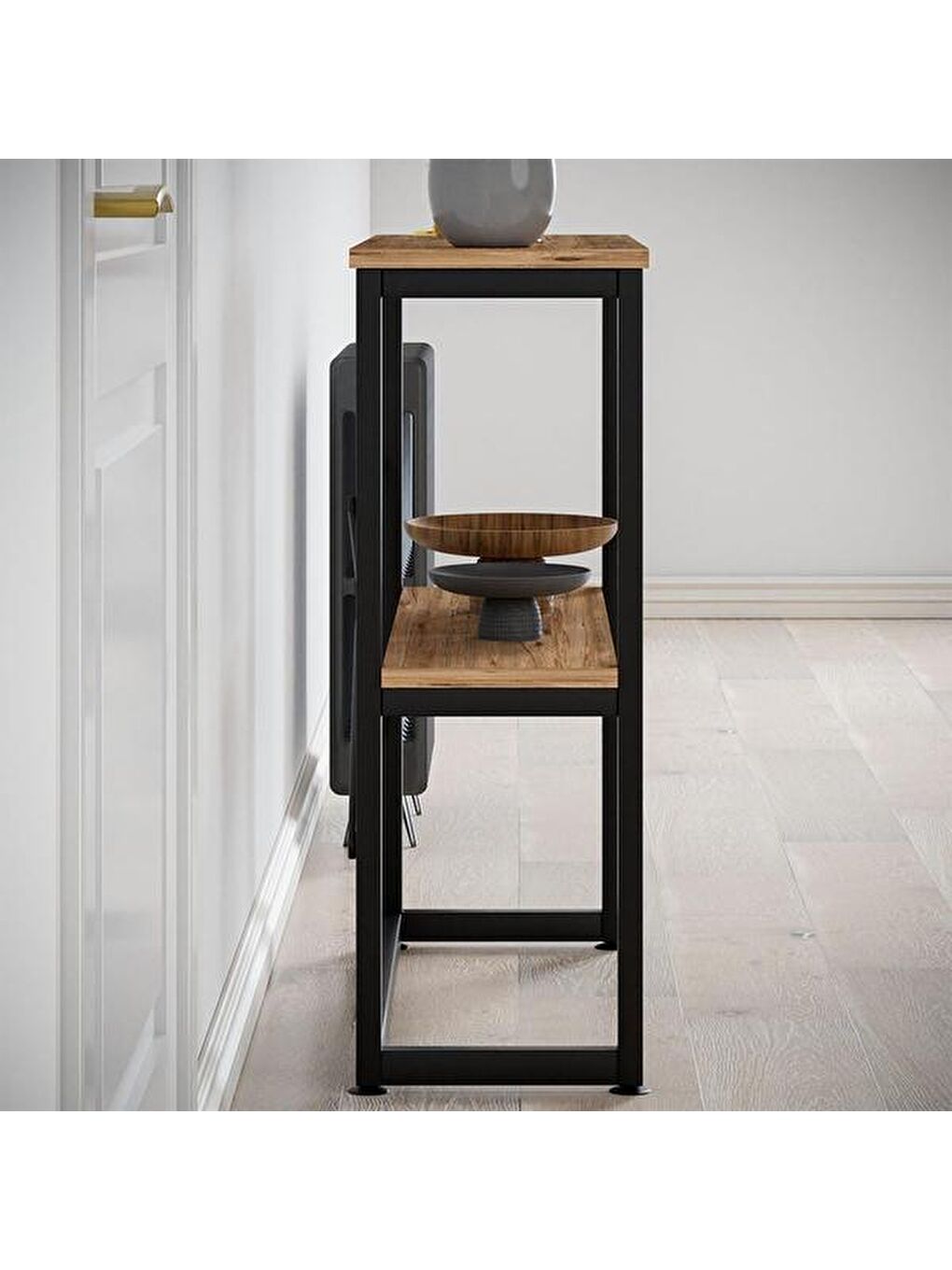 Kahverengi Modern Dresuar - Atlantik Çam-2