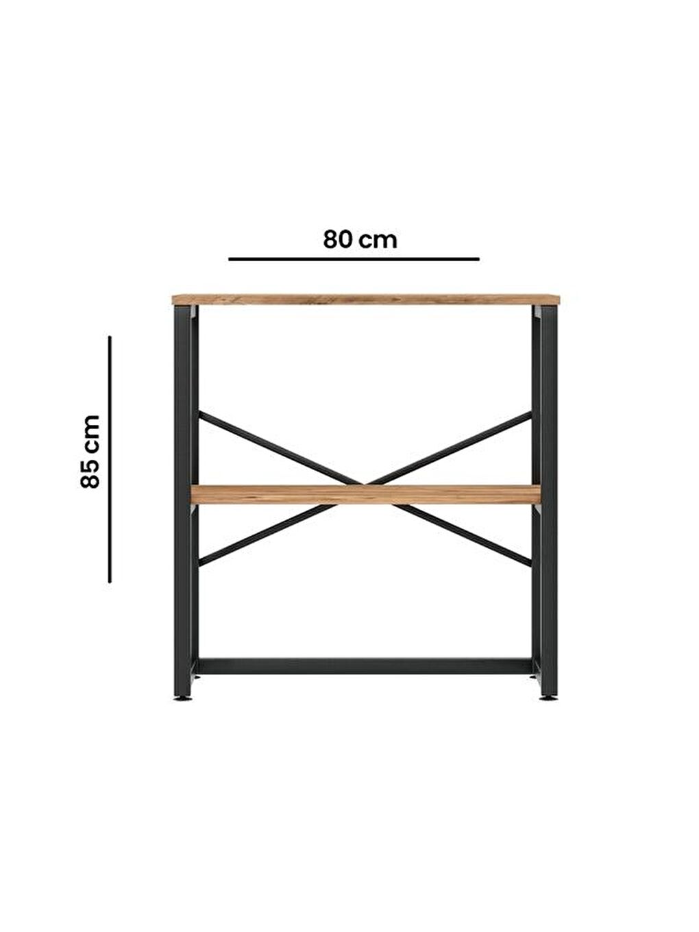 Kahverengi Modern Dresuar - Atlantik Çam-9