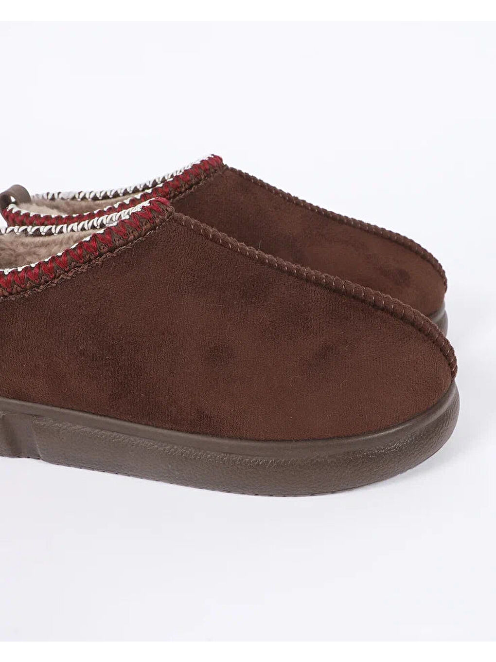 Kahverengi Kadın Ev İçi Ayakkabı - COZYWALK-2