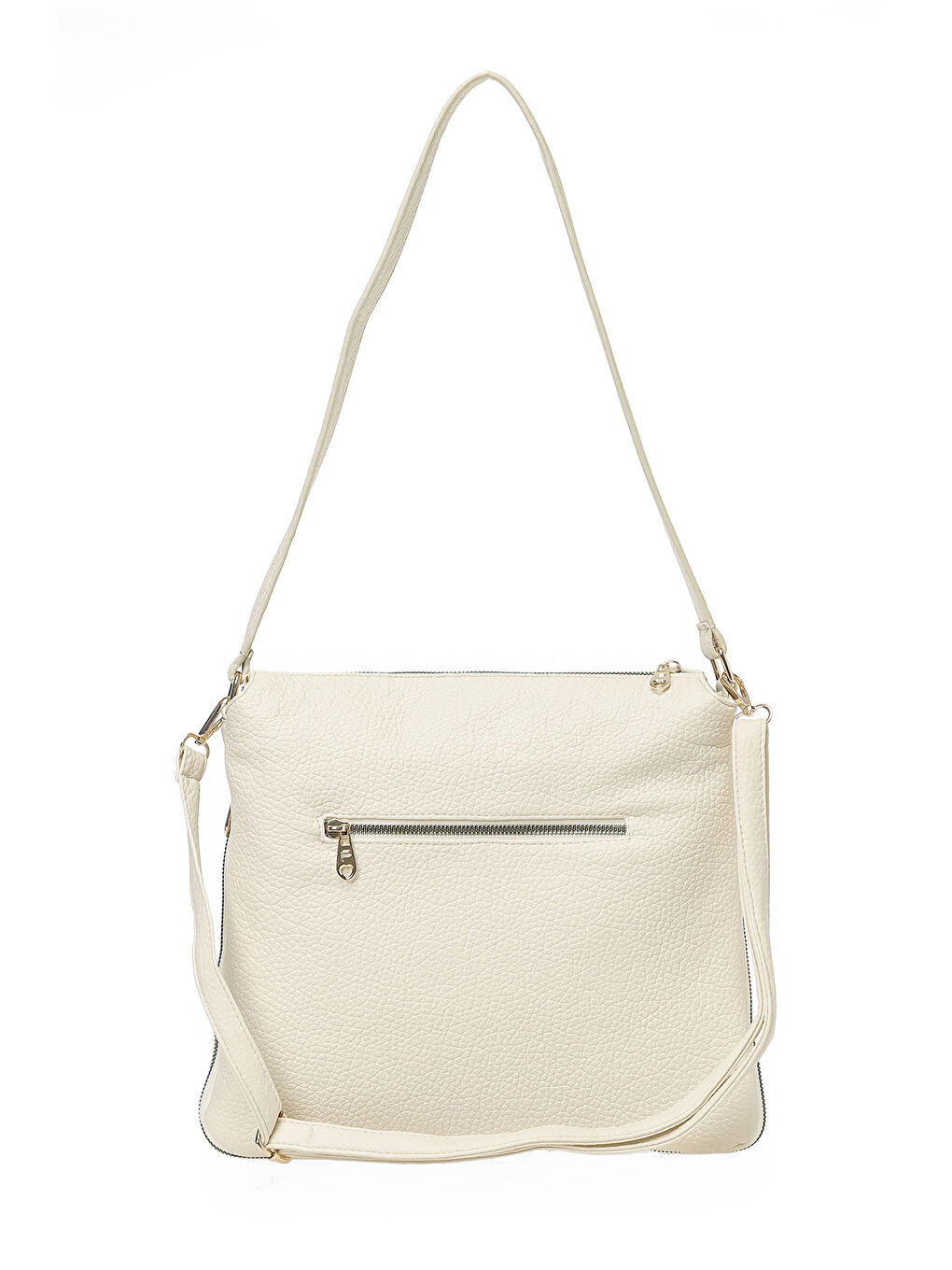 Bej NTRL CEPLI CPRZ 6FX Krem Kadın Çapraz Çanta-2