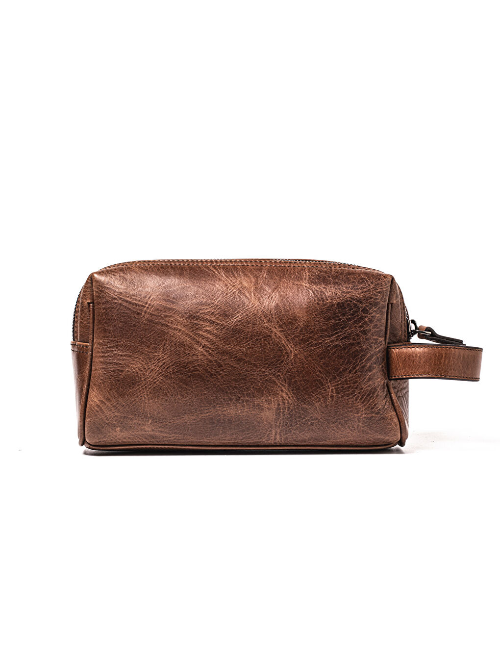 Kahverengi Erkek El Çantası 4273 Purse Matte Crystal Clutch Bag-2