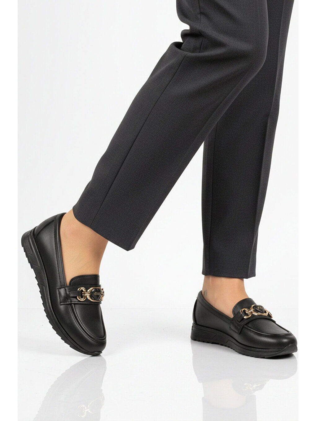 Siyah Hafifi Kadın Casual Ayakkabı 1102 Z-1