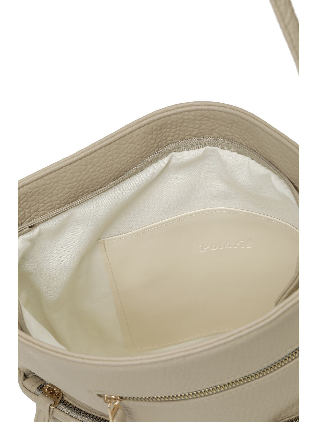 Bej NTRL COKGOZLU CPRZ 6FX Vizon Kadın Çapraz Çanta-3