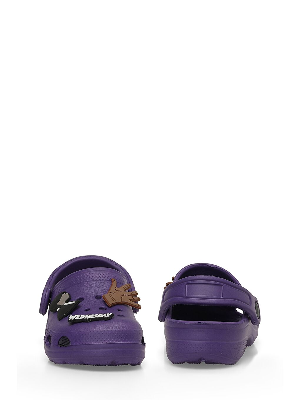 DESPITA.P4FX Mor Kız Çocuk Sabo Terlik-4