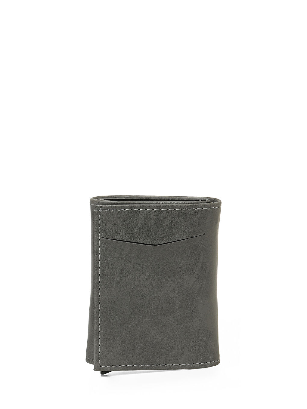 Gri T LUX SLIDE CARD 6FX GRI Erkek Cüzdan-1