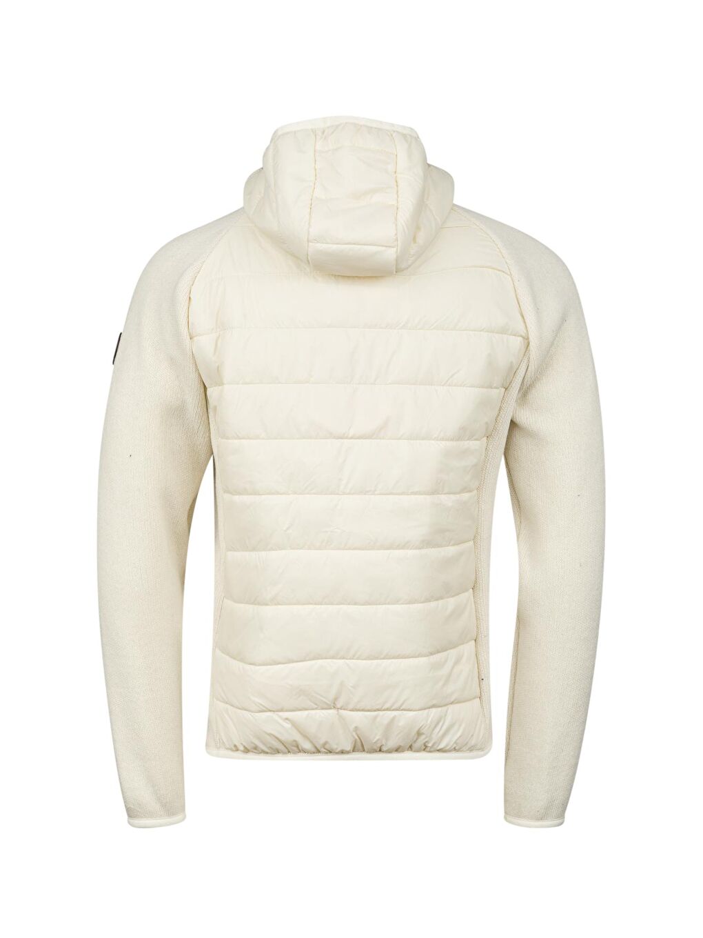 Lucas Erkek Kapüşonlu Tam Fermuarlı Sweat Ekru-3