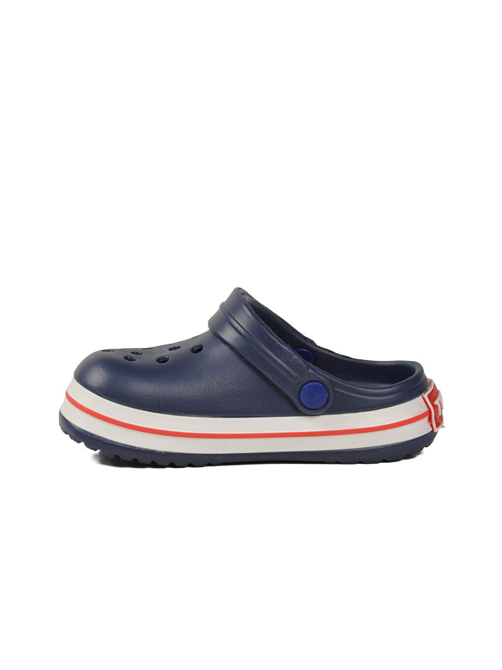 Lacivert Eva Hafif Unisex Çocuk Sabo Terlik 214 F-1