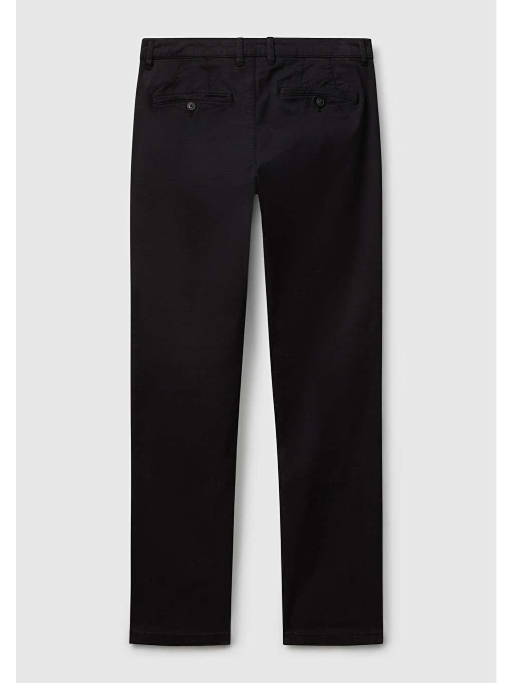 Erkek Siyah Slim Fit Chino Pantolon-3