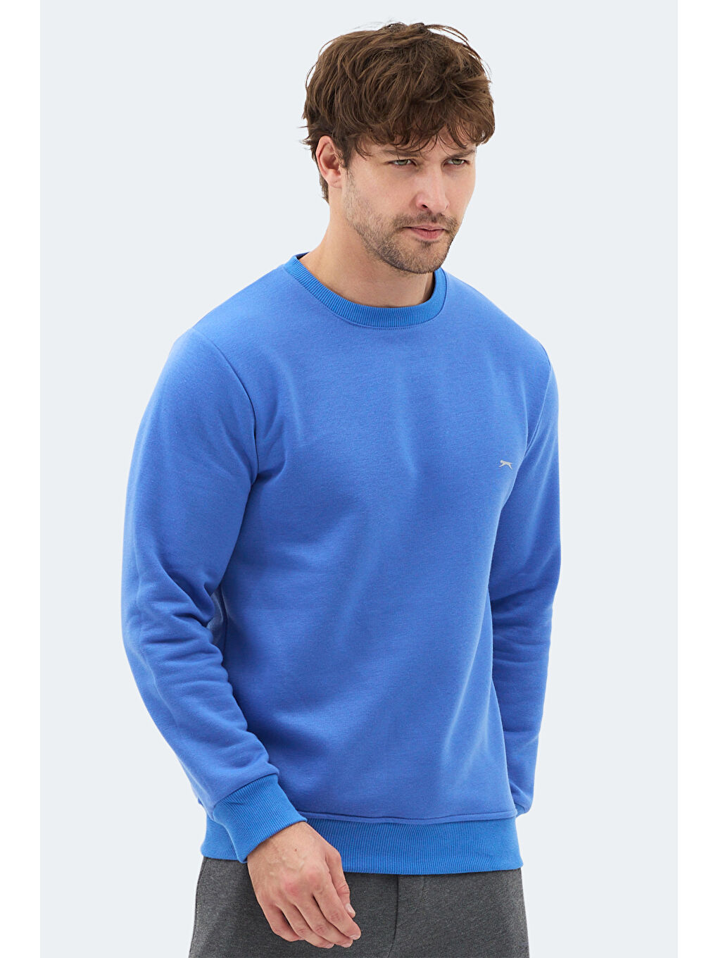 İndigo MEGAR I Erkek Indigo Sweatshırt-4