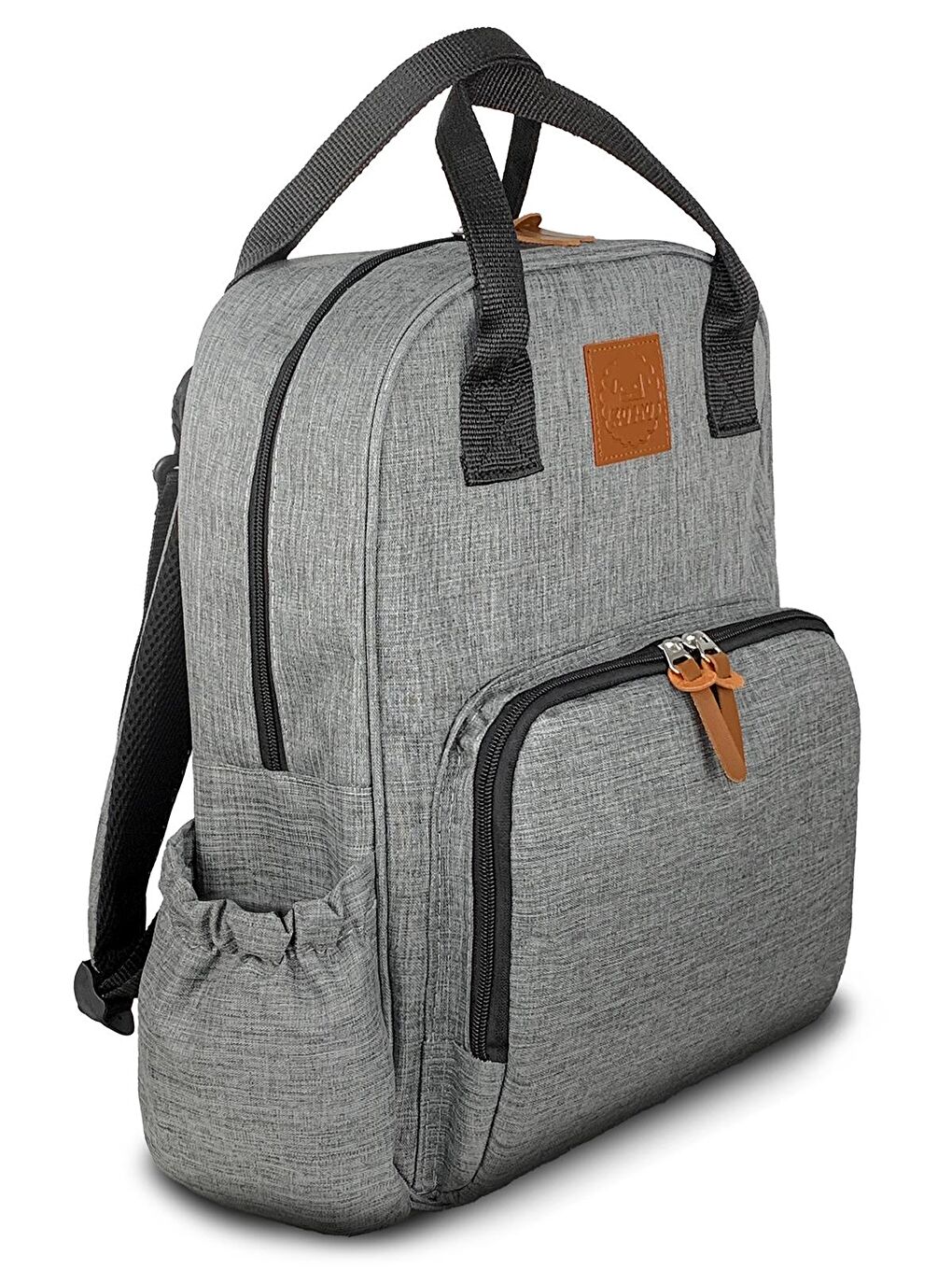 Anne Bebek Bakım Sırt Çantası - Gri Standart-1