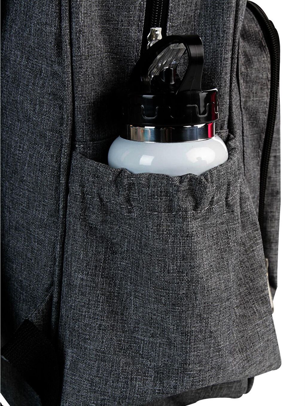 Anne Bebek Bakım Sırt Çantası - Gri Standart-2