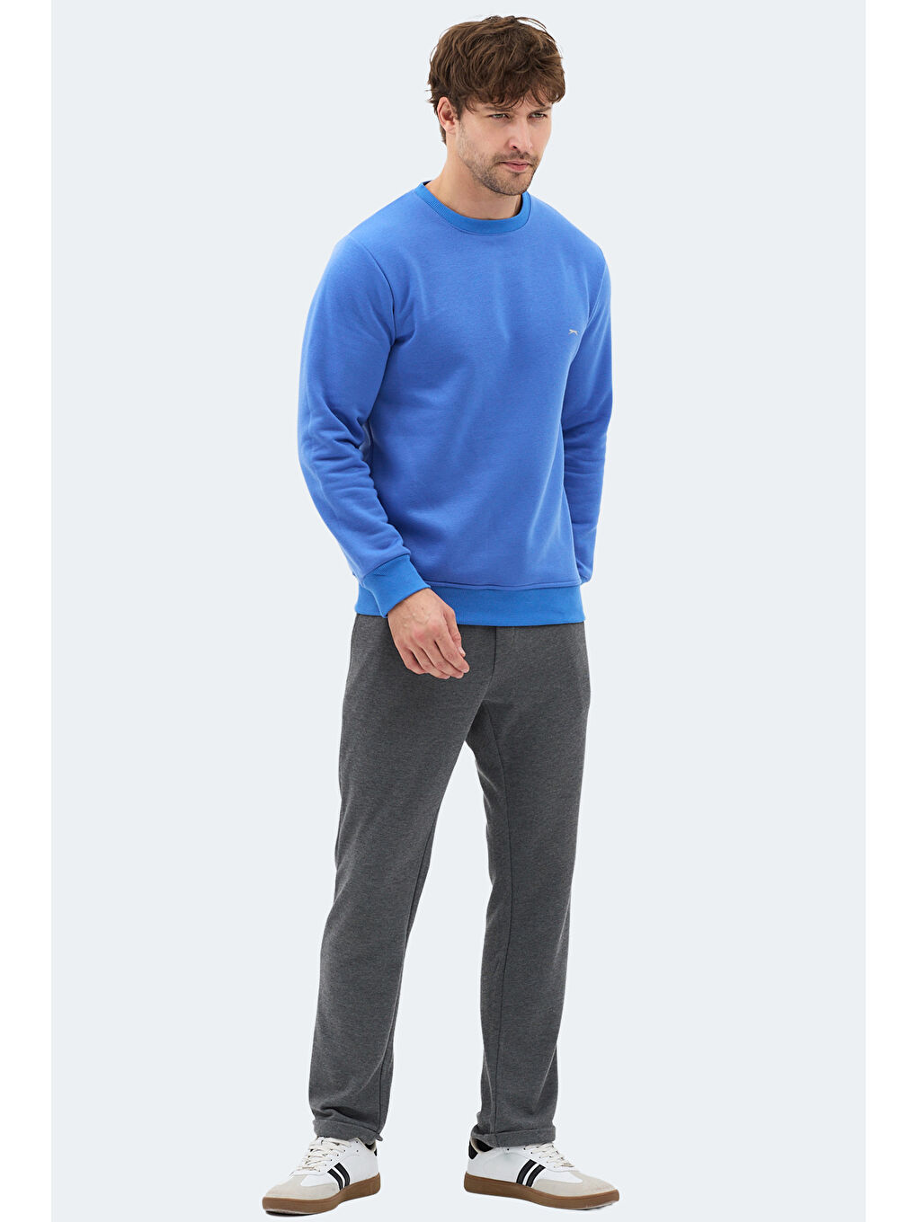 İndigo MEGAR I Erkek Indigo Sweatshırt-6