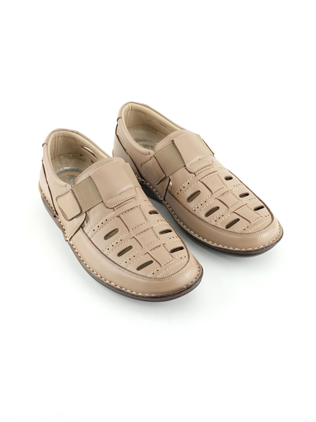 Erkek Bej Klasik Ayakkabı-2