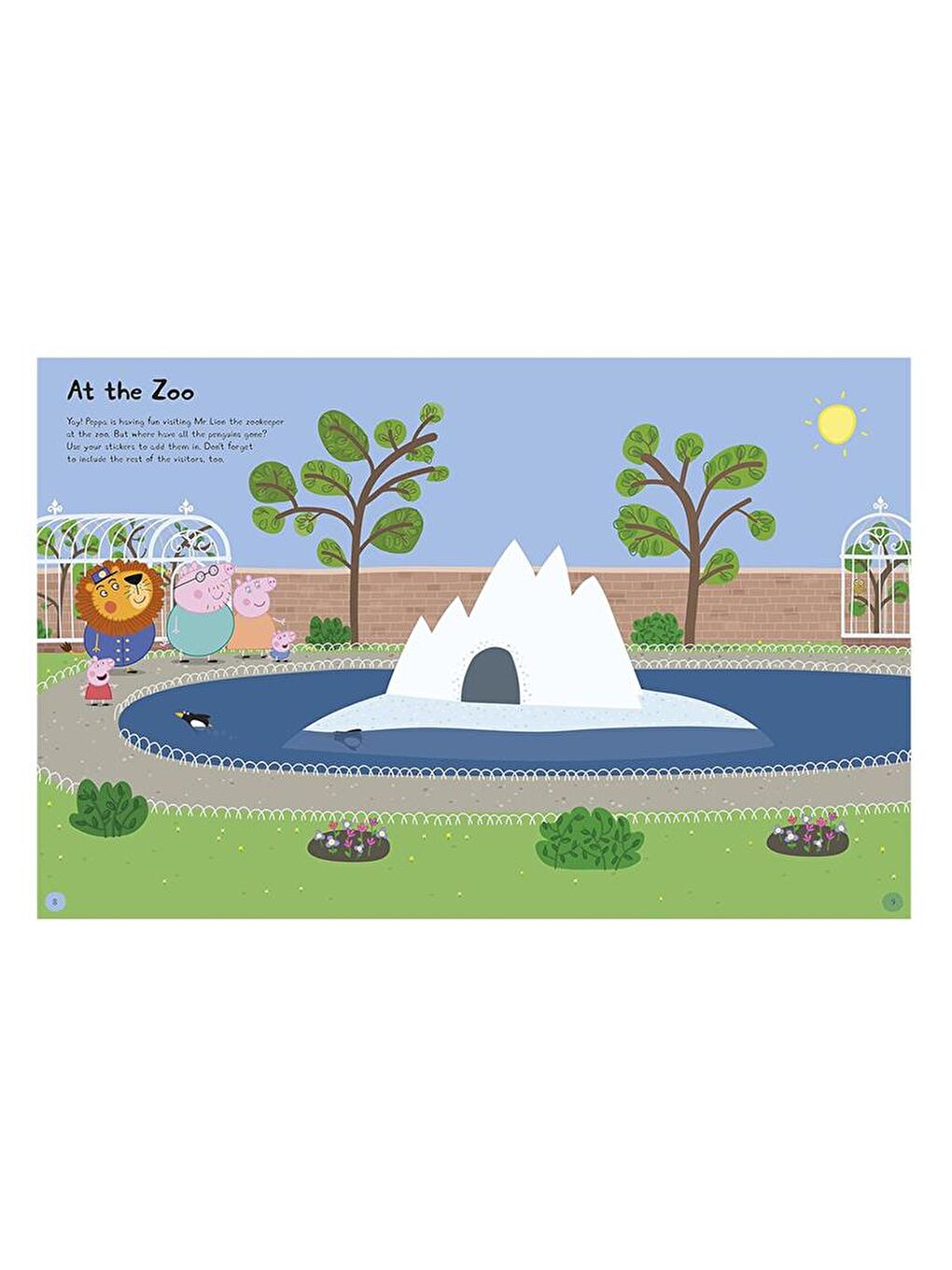 Peppa Pig - Peppa's Favourite Places Sticker Book-3