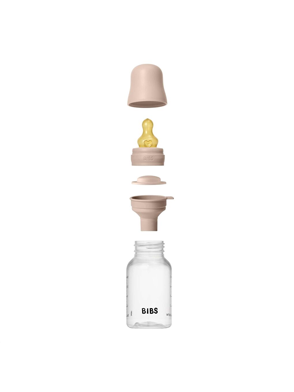 Bibs Baby PP Bottle Kauçuk Uç Biberon Blush 150 ml - 2