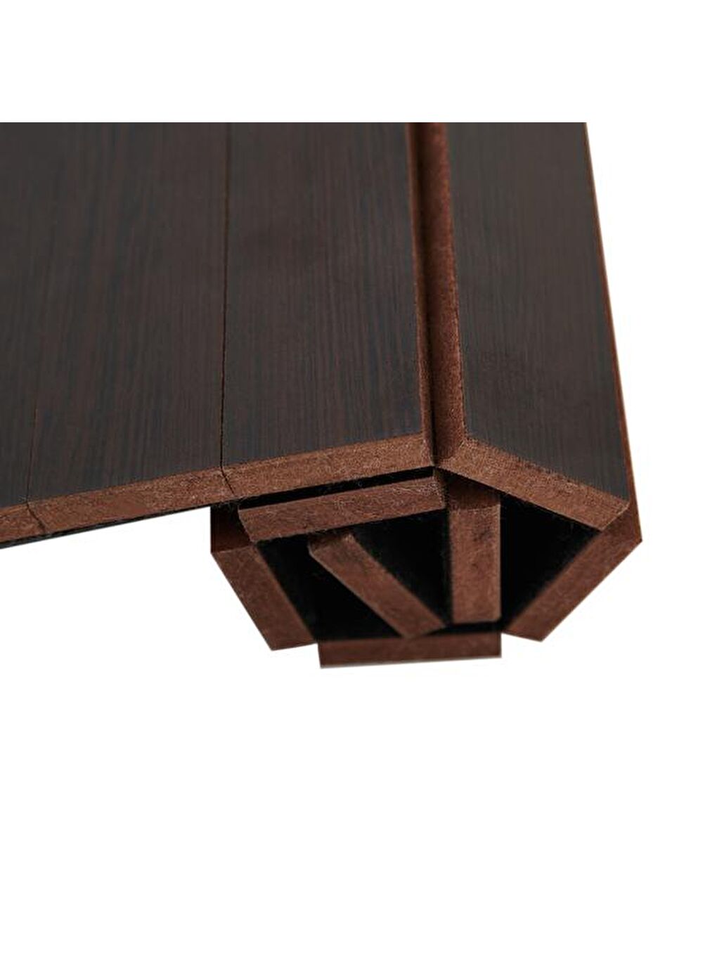 Kahverengi Portatif Koltuk Sehpası - Venge-2