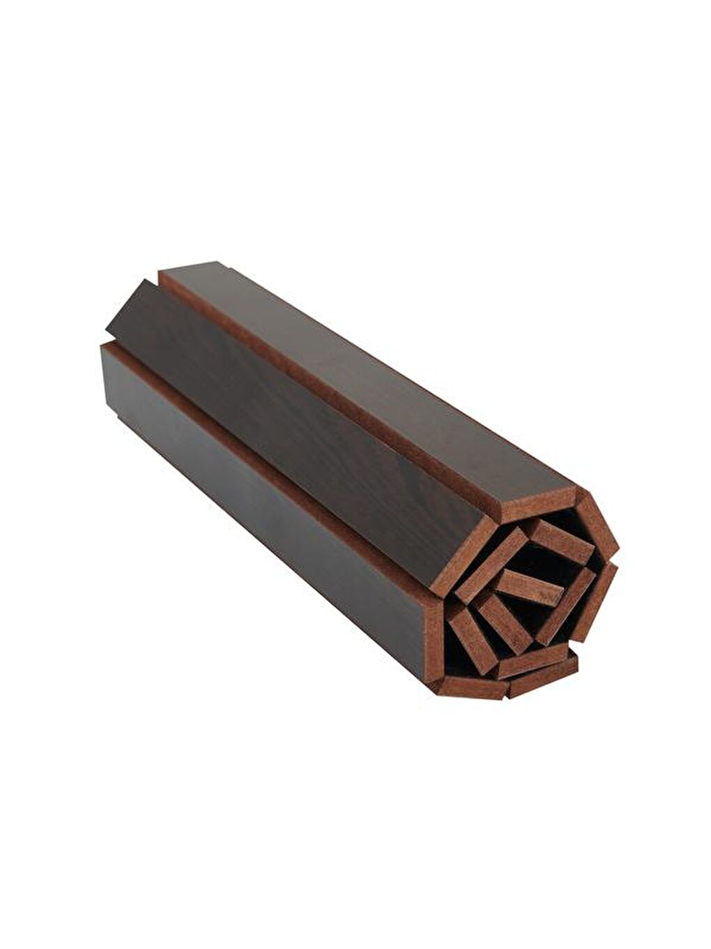 Kahverengi Portatif Koltuk Sehpası - Venge-3