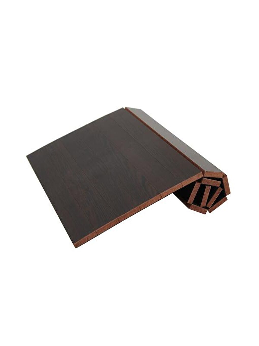 Kahverengi Portatif Koltuk Sehpası - Venge-4