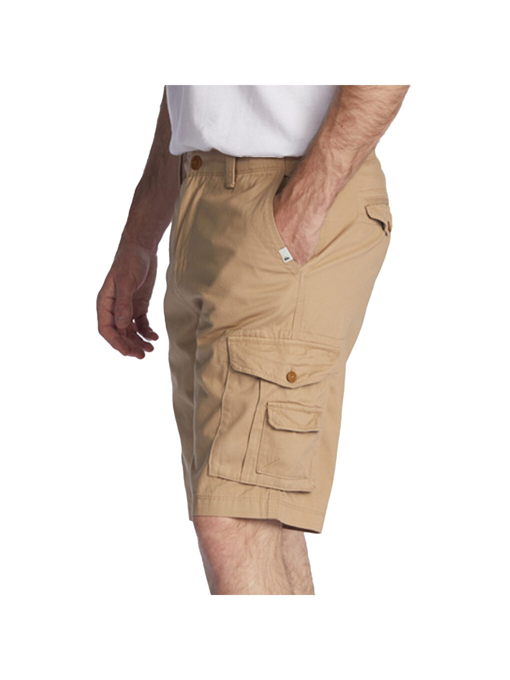 Bej CRUCIAL BATTLE SHORT-2