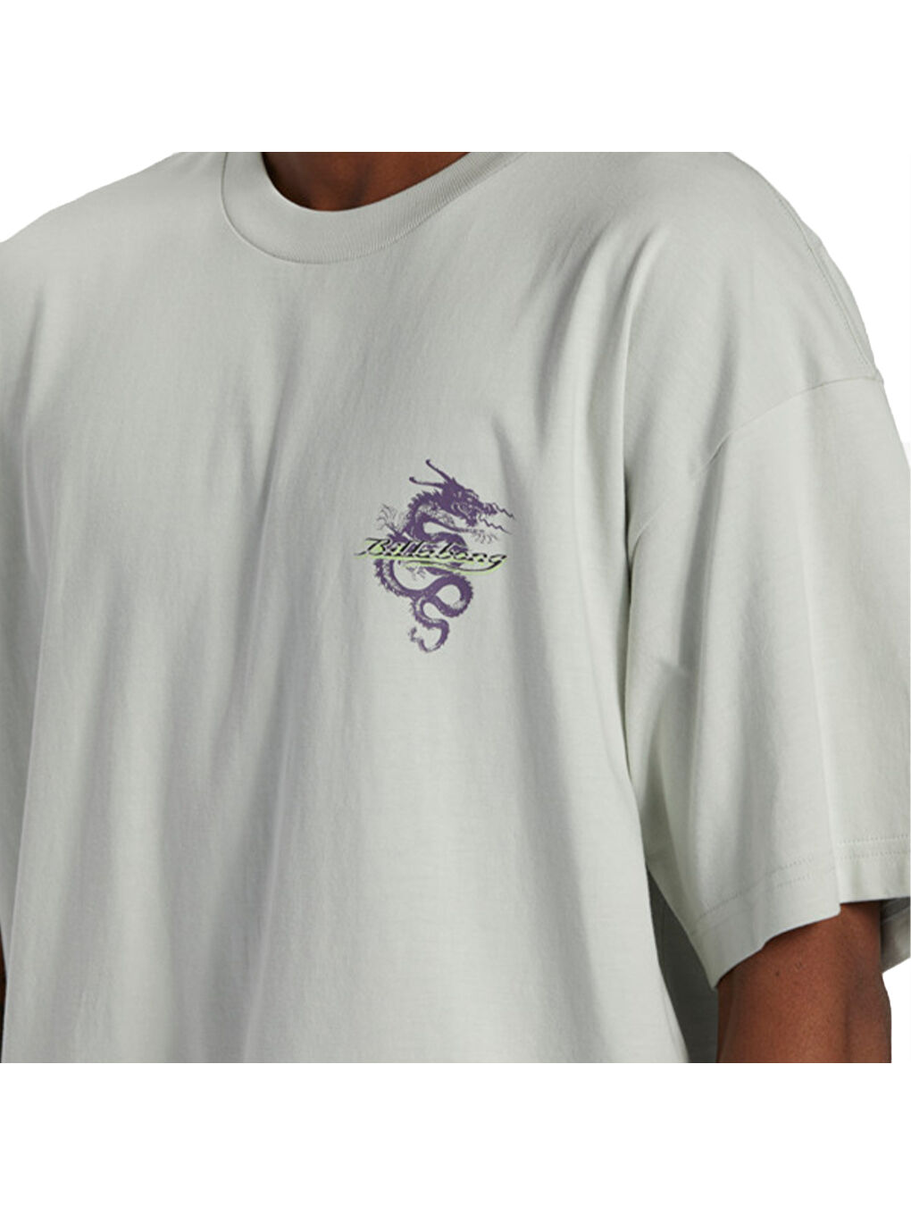 Enter The Drago Tees Erkek Gri Tişört-4