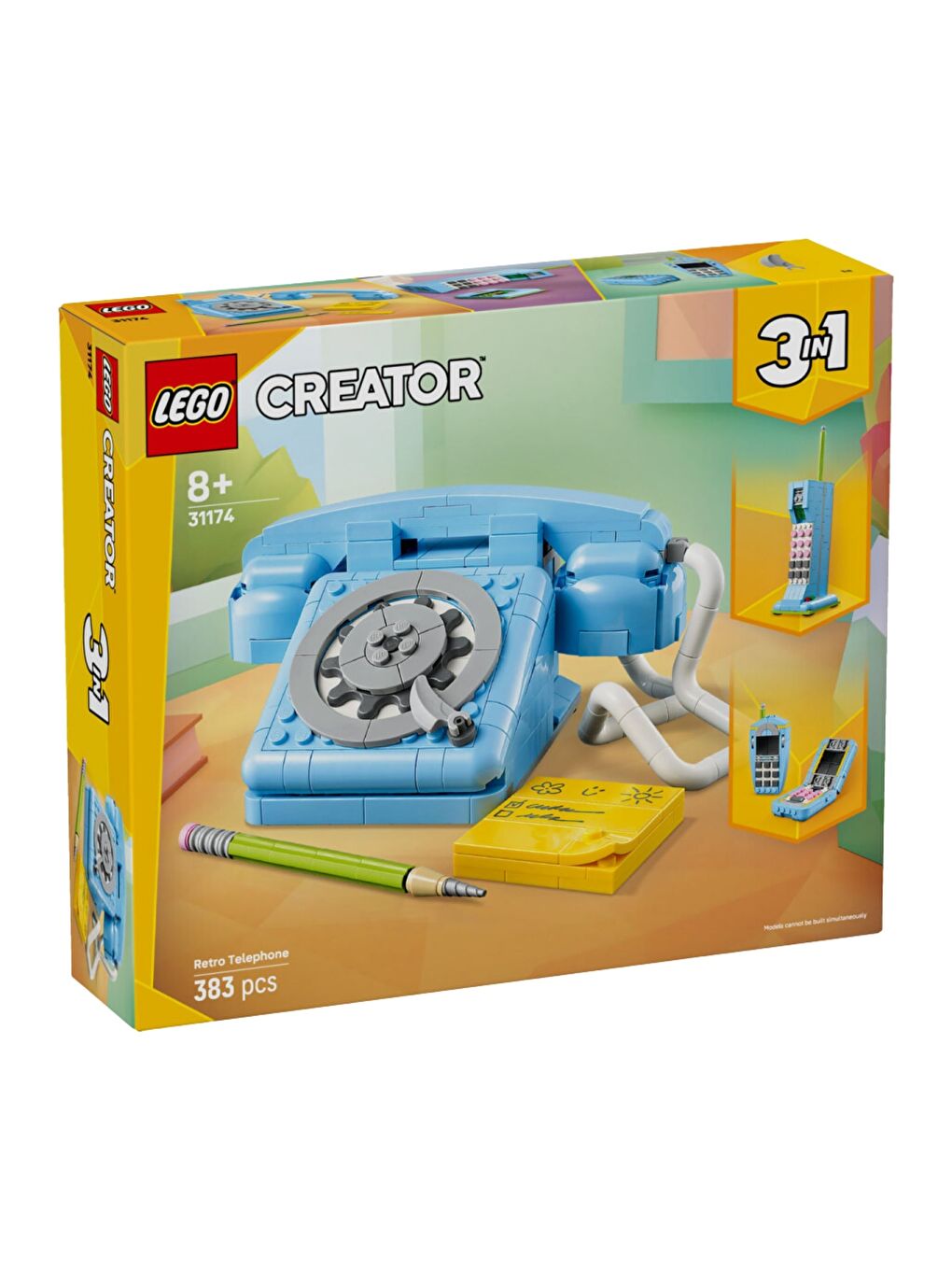 Creator 3 in 1 Retro Telefon 31174