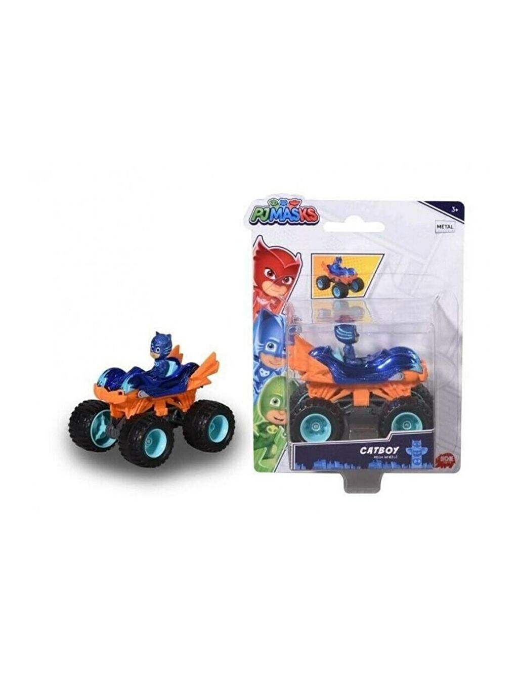 PJ MASK Beyaz-Renklibaskı Die Cast Tekli Araç 9 Cm - 1