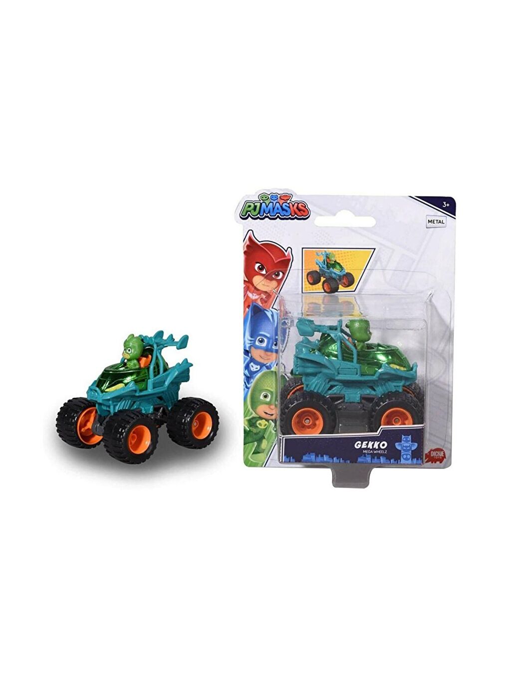 PJ MASK Beyaz-Renklibaskı Die Cast Tekli Araç 9 Cm - 2