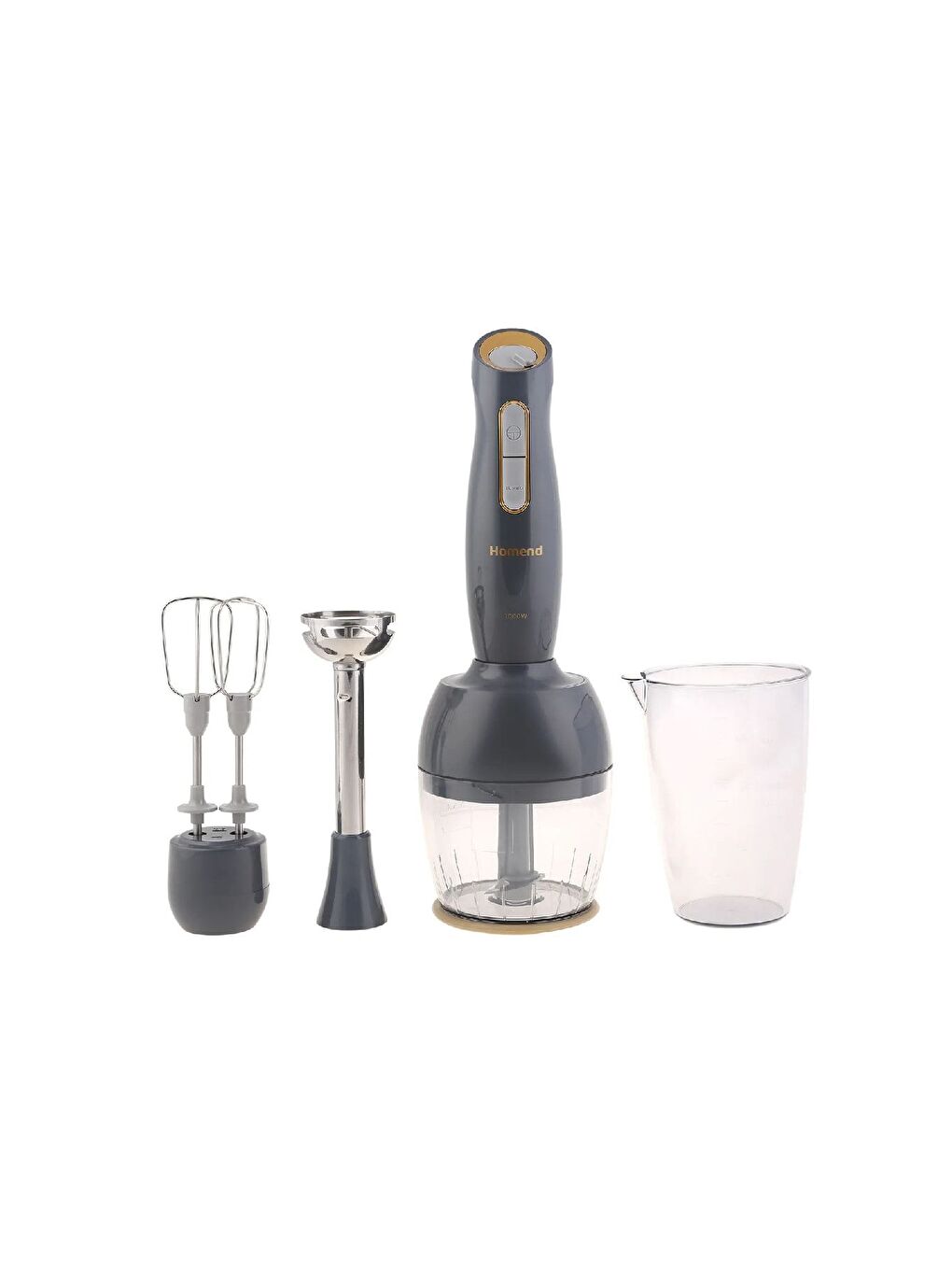 Gold 4'lü Elektrikli Çeyiz Seti Tost, Kahve, Çay Makinesi ve Blender Seti Antrasit-2