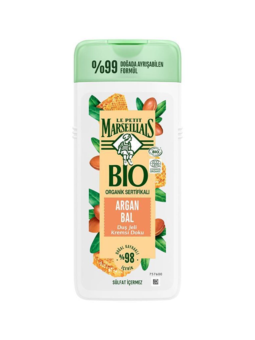 Le Petit Marseillais Renksiz BIO Organik Sertifikalı Argan Balı 400 ml - 1