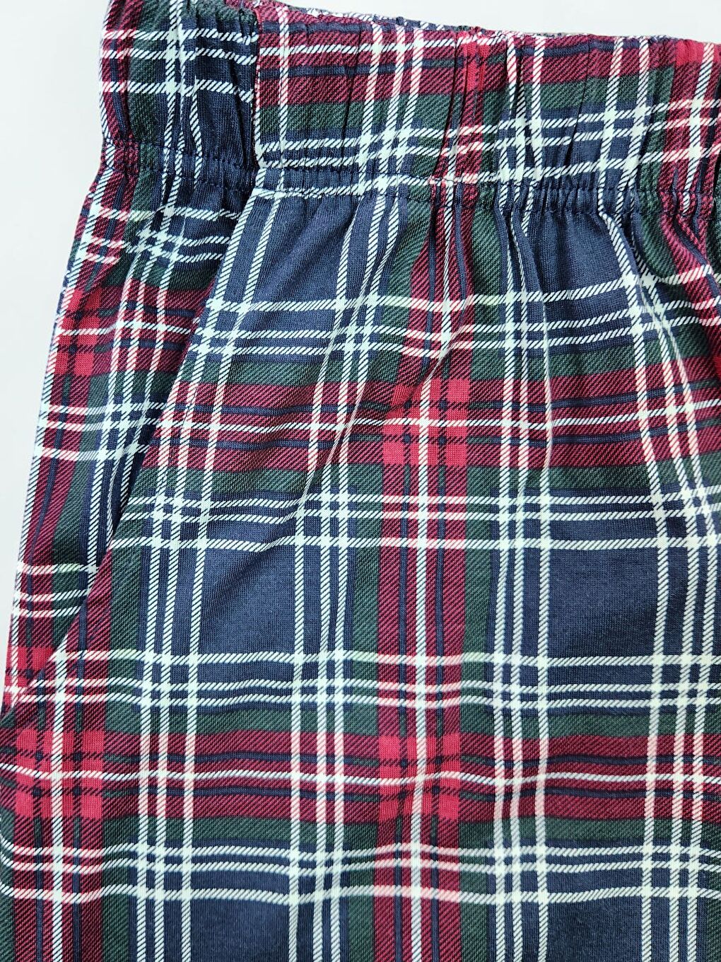 Kırmızı Erkek %100 Doğal Pamuk Cepli Yüksek Kaliteli Pijama Altı-1