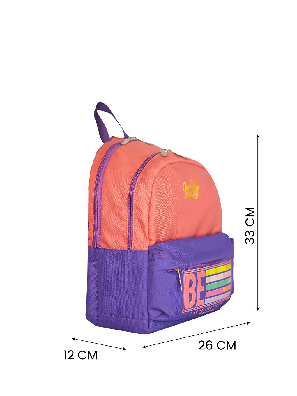 Be Happy Ön Cepli Unisex Çocuk Anaokulu Çantası-4