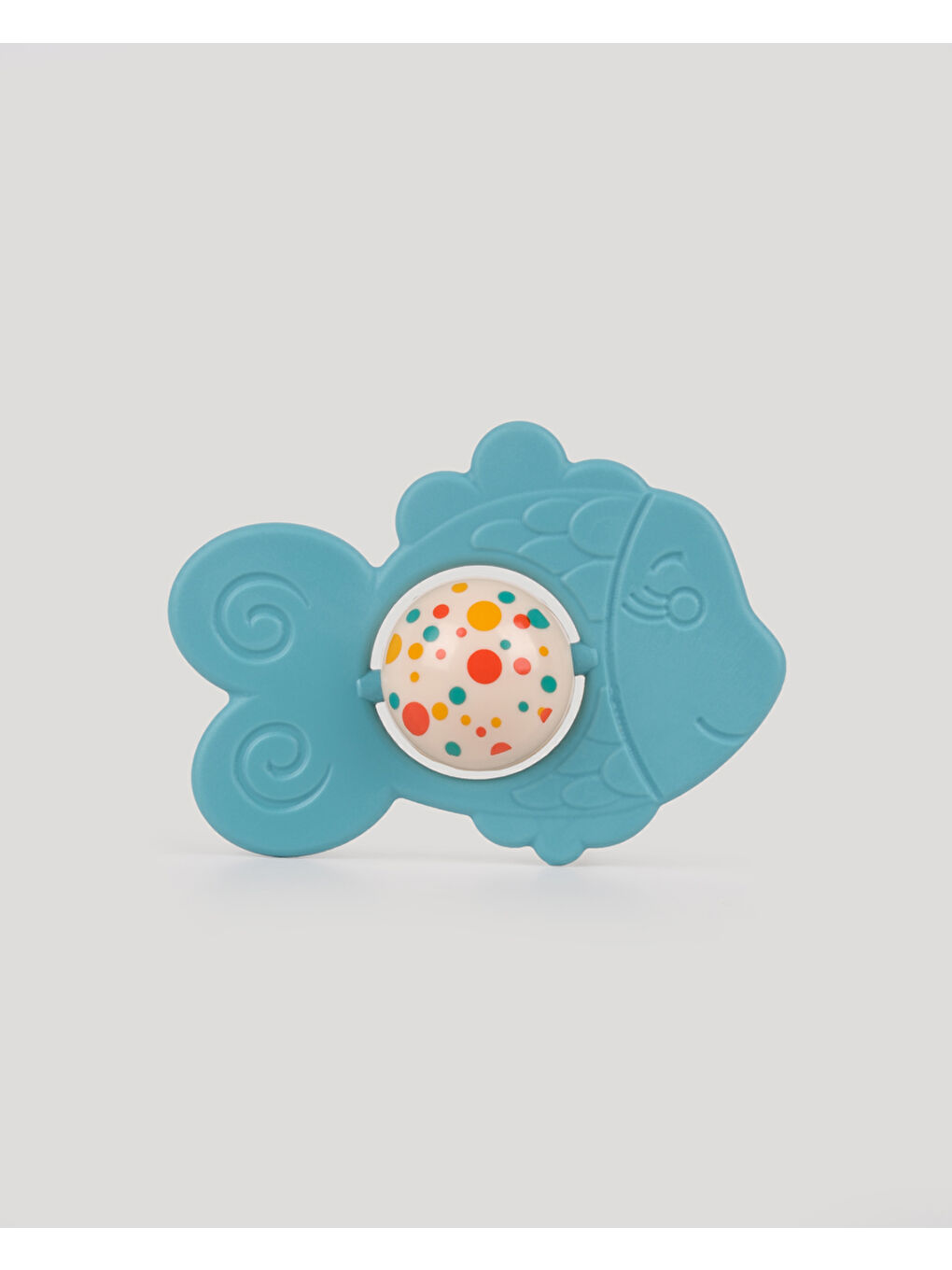 Arkadaşım Balık Diş Kaşıyıcı Çıngırak-Turkuaz