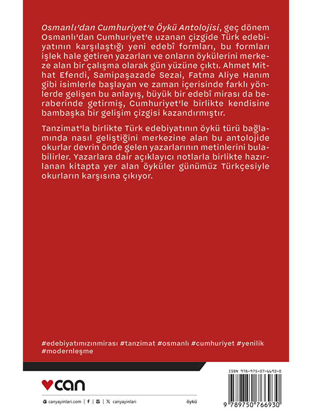 Osmanlı’dan Cumhuriyet’e Öykü Antolojisi-2