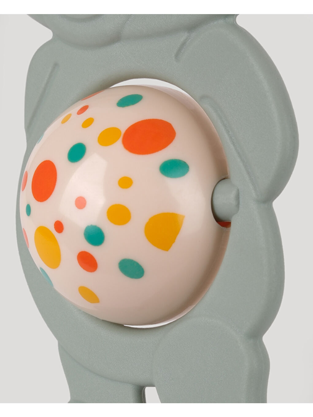 Sevimli Ayıcık Diş Kaşıyıcı Çıngırak-Petrol Yeşili-1